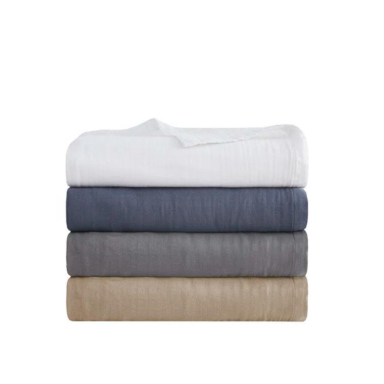 Madison Park Gauze Gauze 100% Cotton Light Weight Blanket