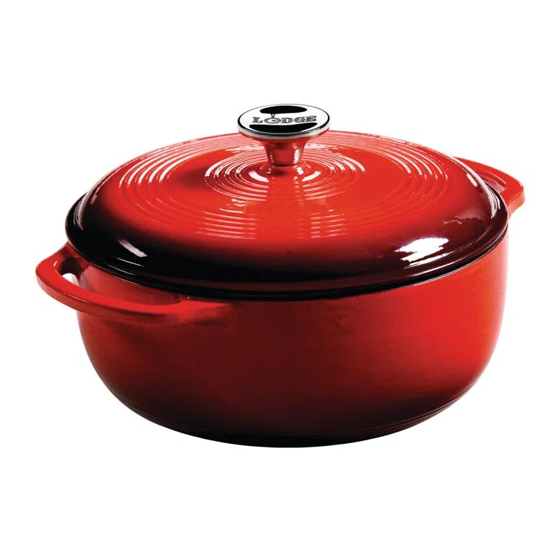 Lodge Lodge Enameled Cast Iron Dutch Oven