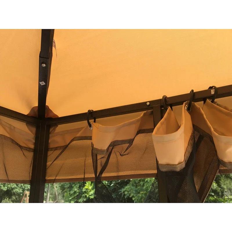 Jeco Inc. Double Roof 10 Ft. W x 10 Ft. D Steel Patio Gazebo