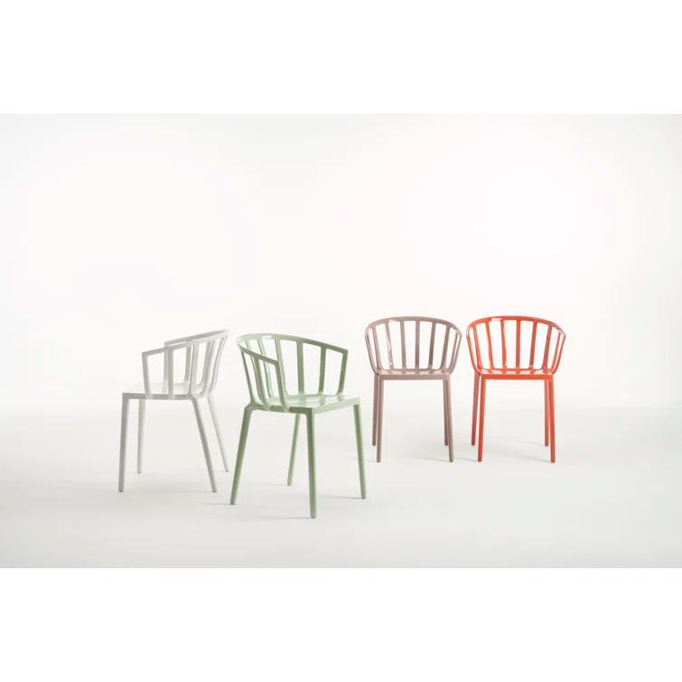 Venice Outdoor Stacking Dining Armchair (Set of 2)