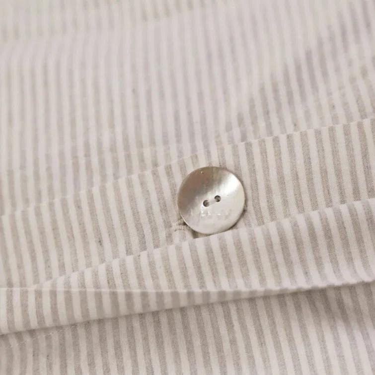 Pom Pom At Home Luke Percale Striped Duvet Cover