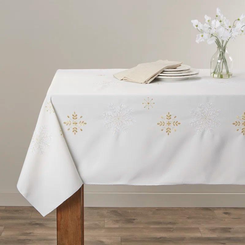 The Holiday Aisle® Sermons Geometric Christmas Tablecloth