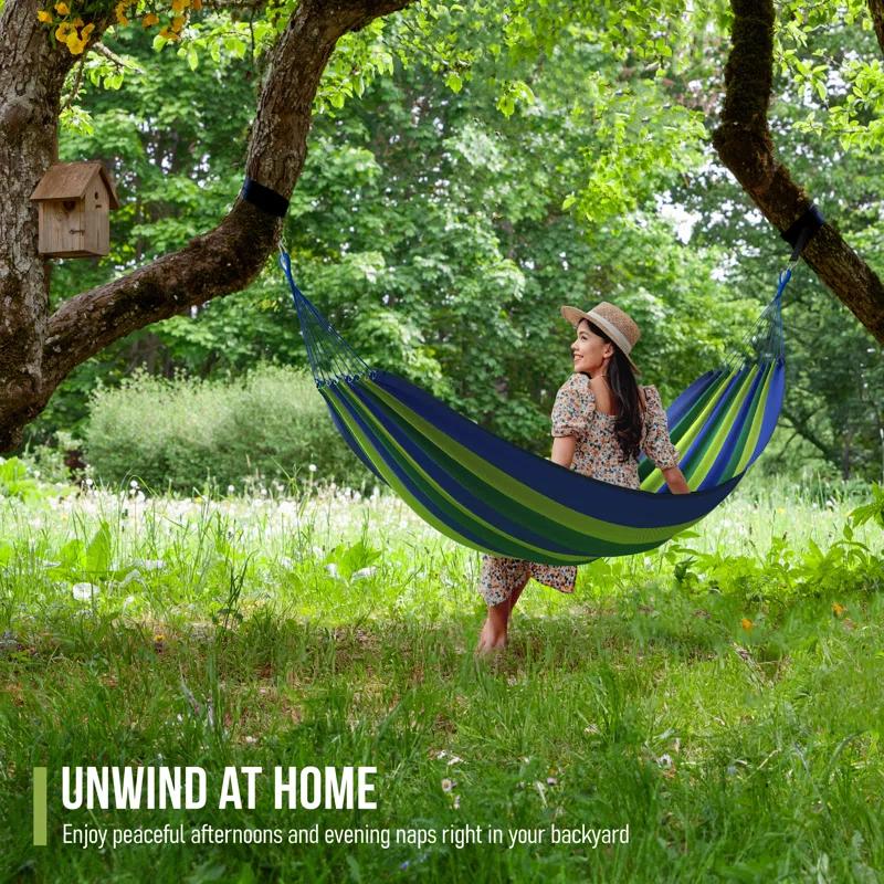 Sorbus Sorbus 2-Person Brazilian Cotton Camping Hammock