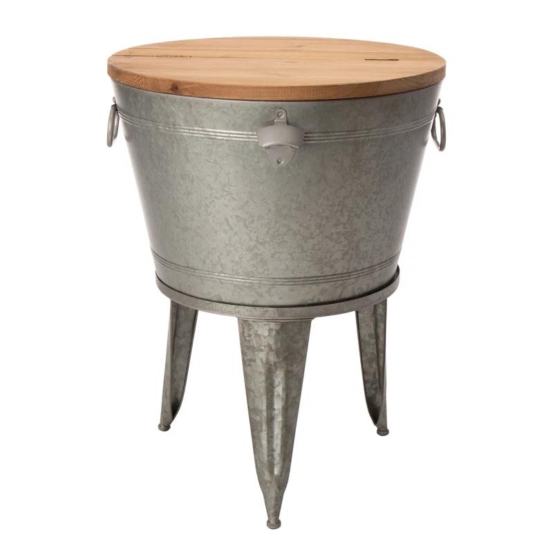Laurel Foundry Modern Farmhouse® Maisy Metal Beverage Tub