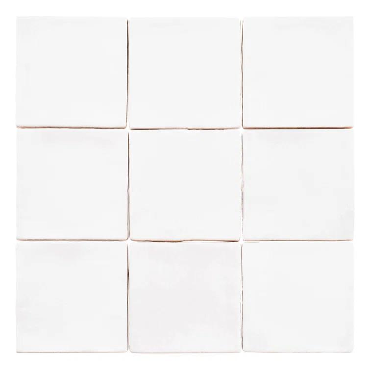 Andova Jenae 4-in. Zellige Glossy Ceramic Wall Tile