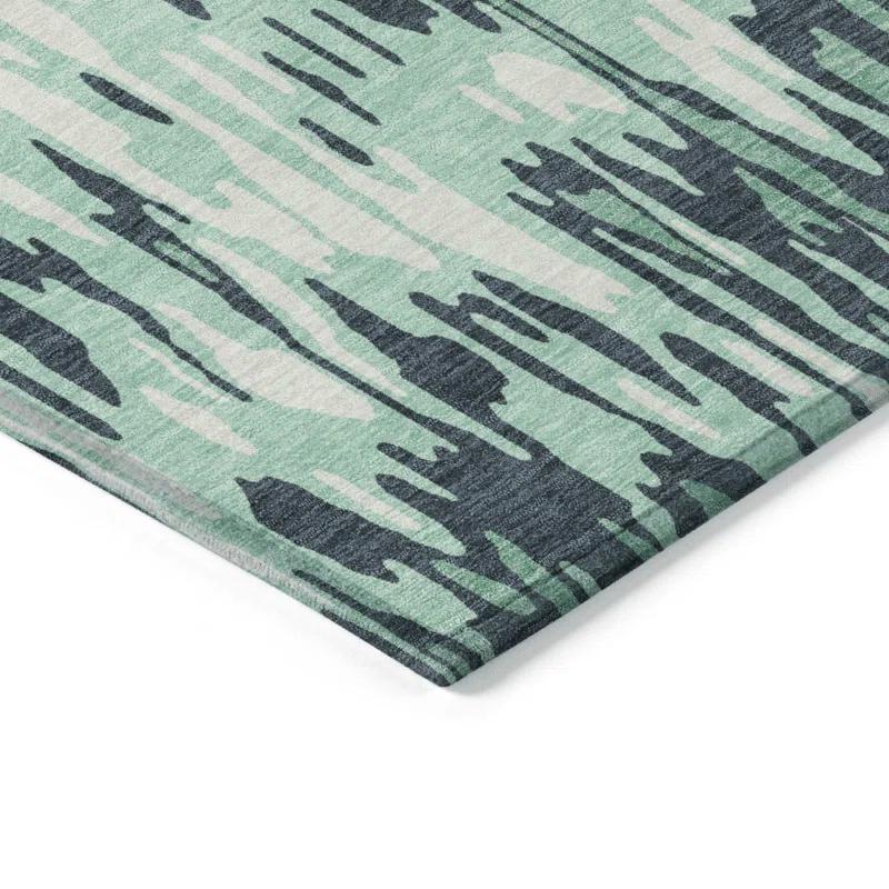 Machine Washable Indoor/Outdoor Chayden ACN986 1'8" x 2'6" Rug