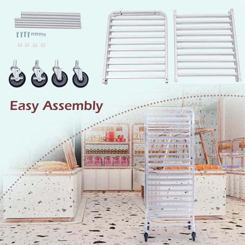 Giantex Giantex 20 Shelf Pan & Tray Rack