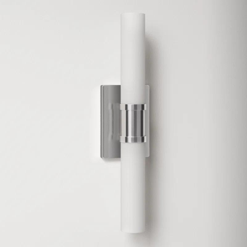 Evelien 2 Light Frosted Dimmable Vanity Light