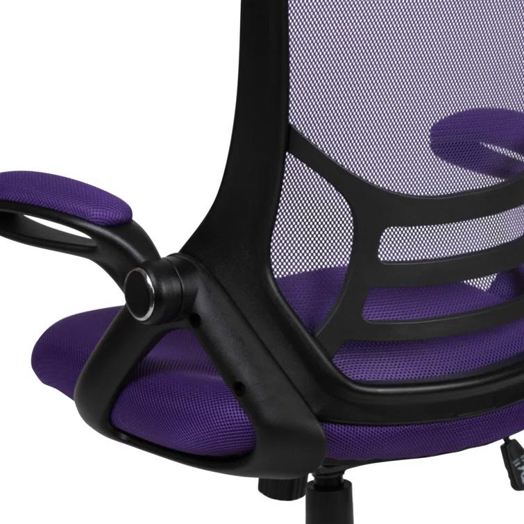 Flash Furniture Cappello High-Back Mesh Swivel Ergonomic Office Chair with Flip-Up Arms