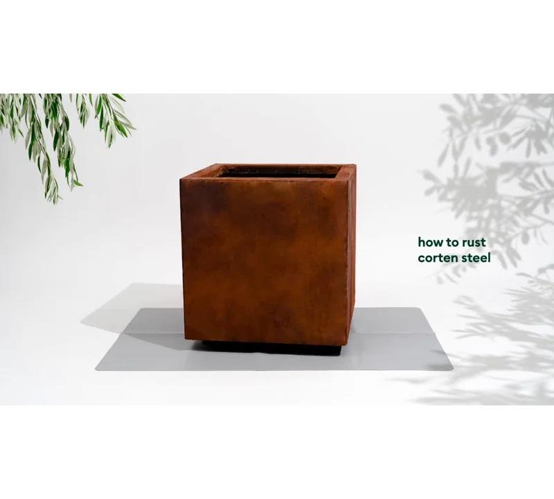 Corten Steel Series Span Planter