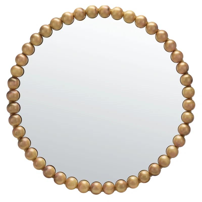 Sanne Metal Oval Wall Mirror