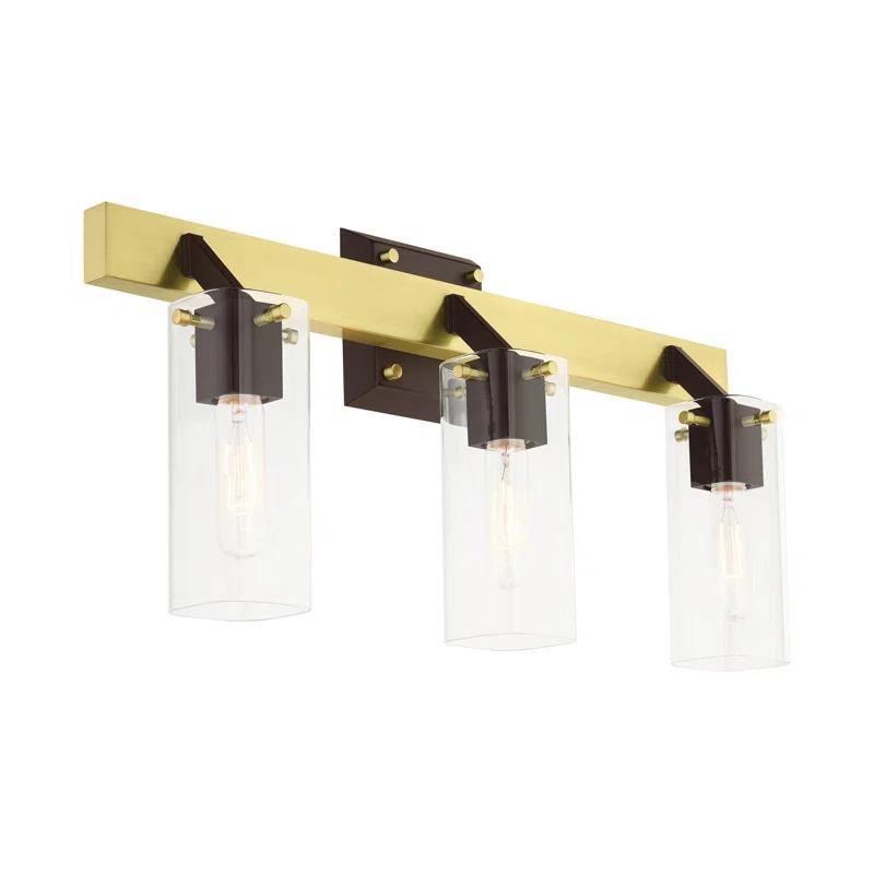 Everly Quinn Janine 3 - Light Dimmable Vanity Light