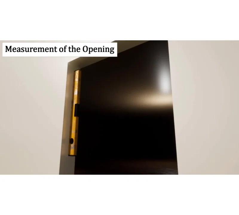 SARTODOORS Quadro Frosted Glass Standard Door