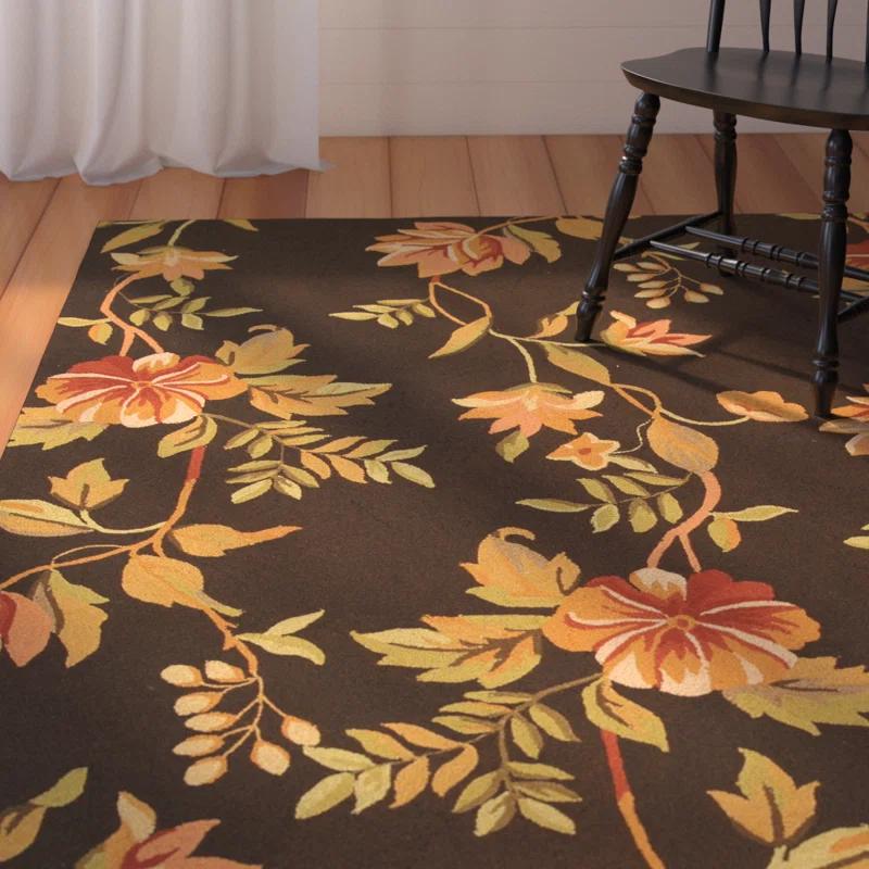 Safavieh Chelsea Hand Hooked Wool Pile Floral Rug