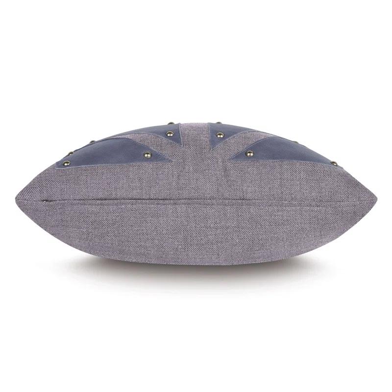 Eastern Accents Noah Buttons Throw Pillow