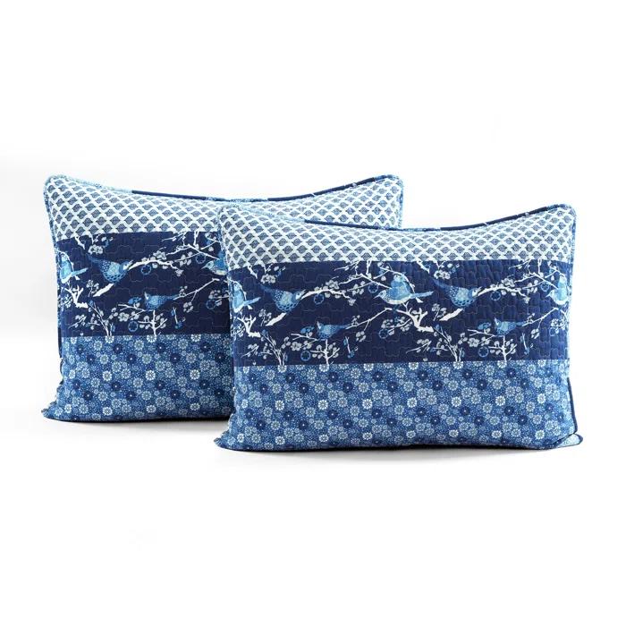 Lush Decor Royal Empire Cotton Reversible 3 Piece Quilt Set