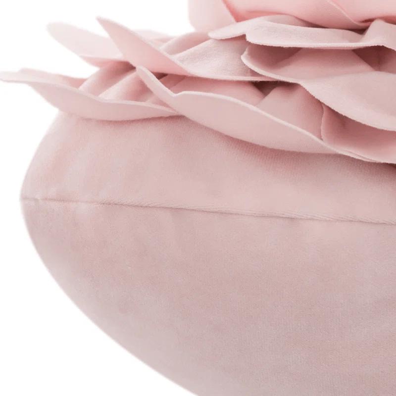 JWH 3D Floral Throw Pillow Floral Throw Pillow