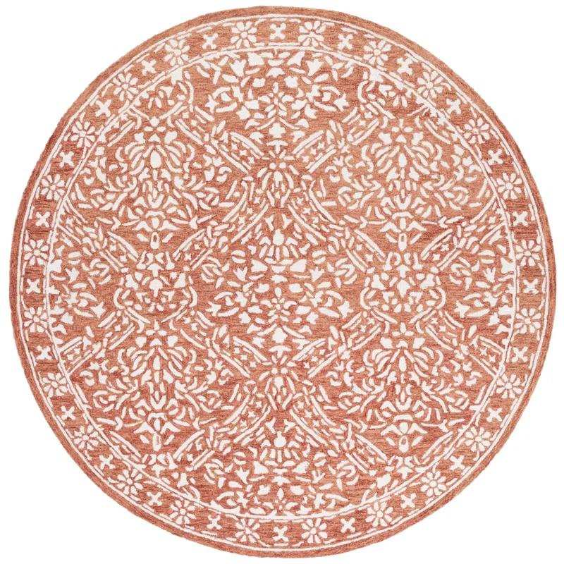 Olivier Lauren Ralph Lauren Hand Tufted Wool & Cotton Damask Rug