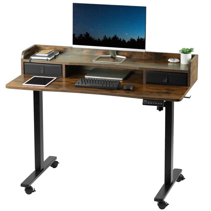 Vivo Adjustable Metal Base Standing Desk