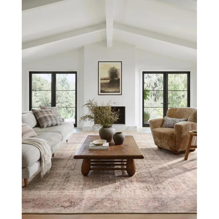 Georgie Oriental Ocean/Sand Area Rug