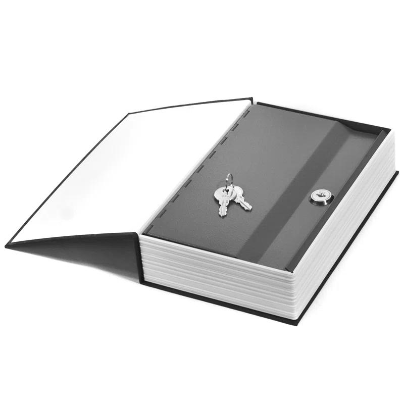 Barska DICTIONARY BOOK LOCK BOX WITH KEY BLACK