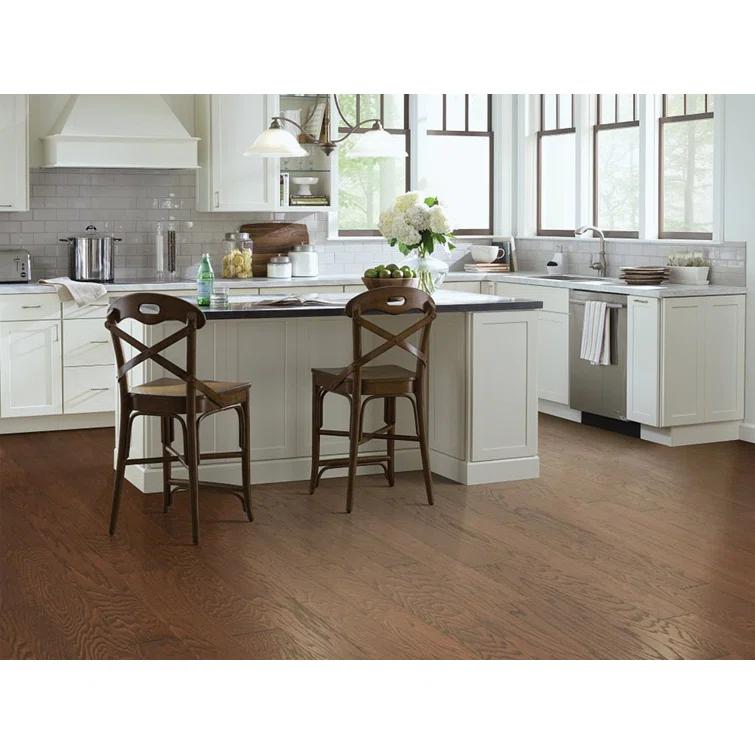 Shaw Amberwood Oak 3.8" Thick x 5" Wide x Varying Length Engineered Hardwood Flooring