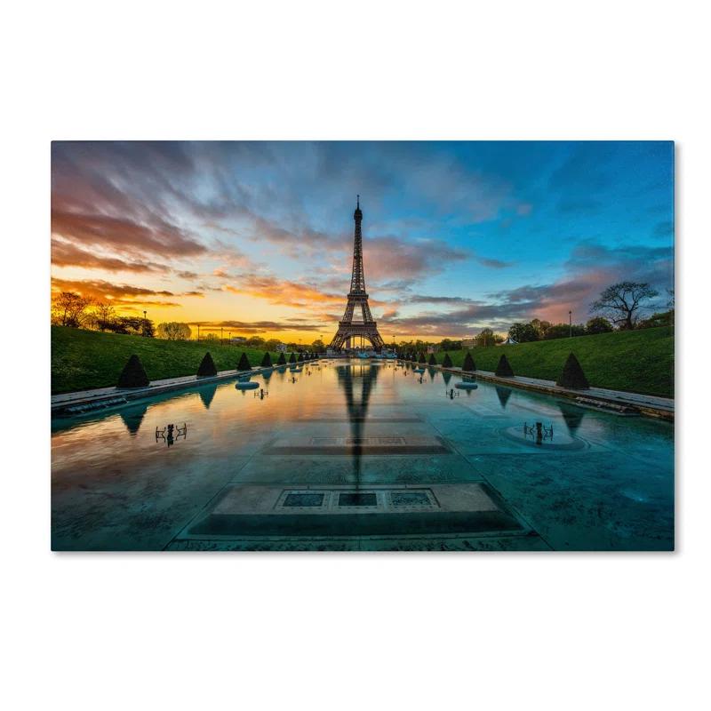 " Sunrise In Paris " by Mathieu Rivrin
