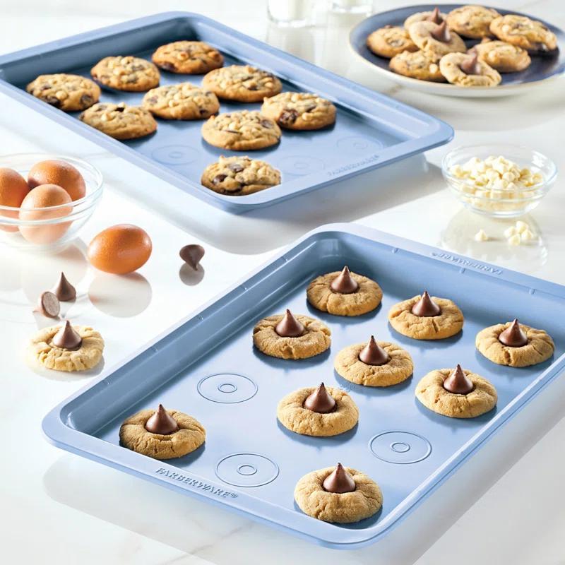 Farberware Farberware Easy Solutions Nonstick Bakeware Baking Sheets / Cookie Pan Set, 2 Piece (Set of 2)