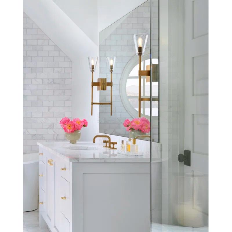 Hinkley Auden Large Single Light Bath Vanity