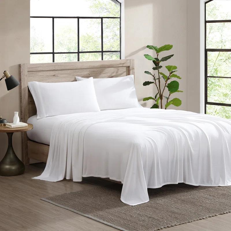 1888 Mills Cotton Blend Jersey Knit Sheet Set