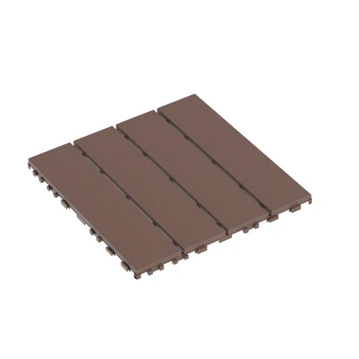 BVNECXP Plastic Interlocking Deck Tiles,44 Pack Patio Deck Tiles,12"X12" Square Waterproof Outdoor All Weather Use, Patio Decking Tiles For Poolside Balcony Backyard