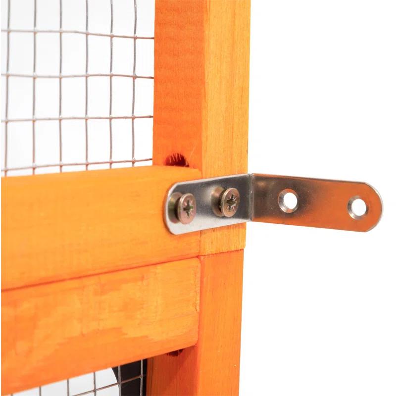 HOSSEJOY Wooden Cat Enclosure with 6 Jumping Platforms, 2 Cat Condos, Cat Bridge and Scratching Board