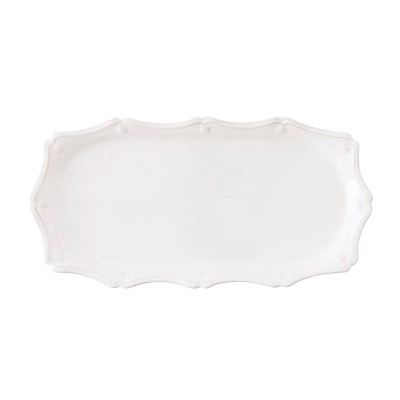 Juliska Berry & Thread 14" Decorative Tray - Whitewash