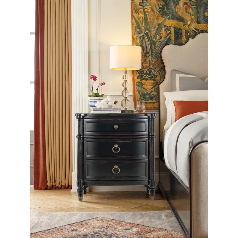 Charleston Solid + Manufactured Wood Nightstand