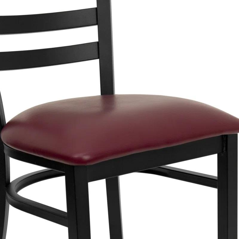 Flash Furniture Kendall Ladder Back Metal Restaurant Chair