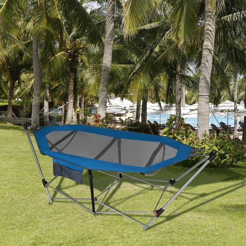 Arlmont & Co. Chrisshanno Camping Hammock with Stand | Wayfair