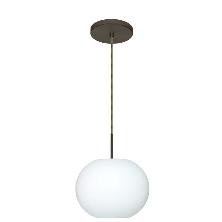 Besa Lighting Luna 1 - Light Single Pendant
