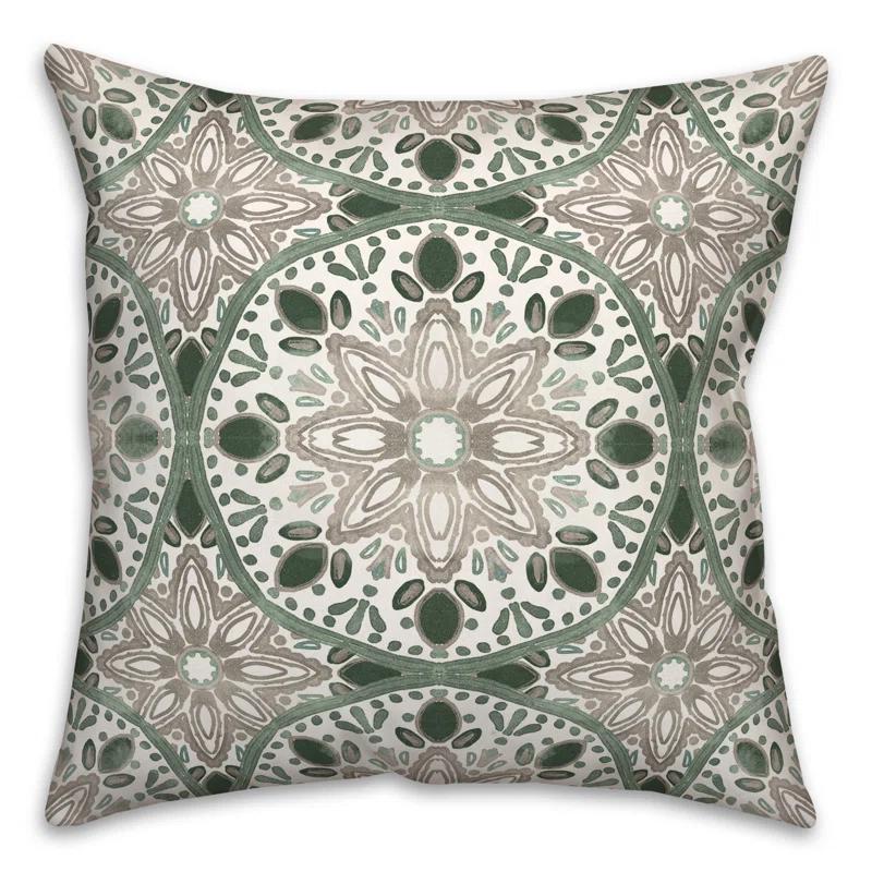 Designs Direct Creative Group Geometric Indoor/Outdoor Throw Pillow