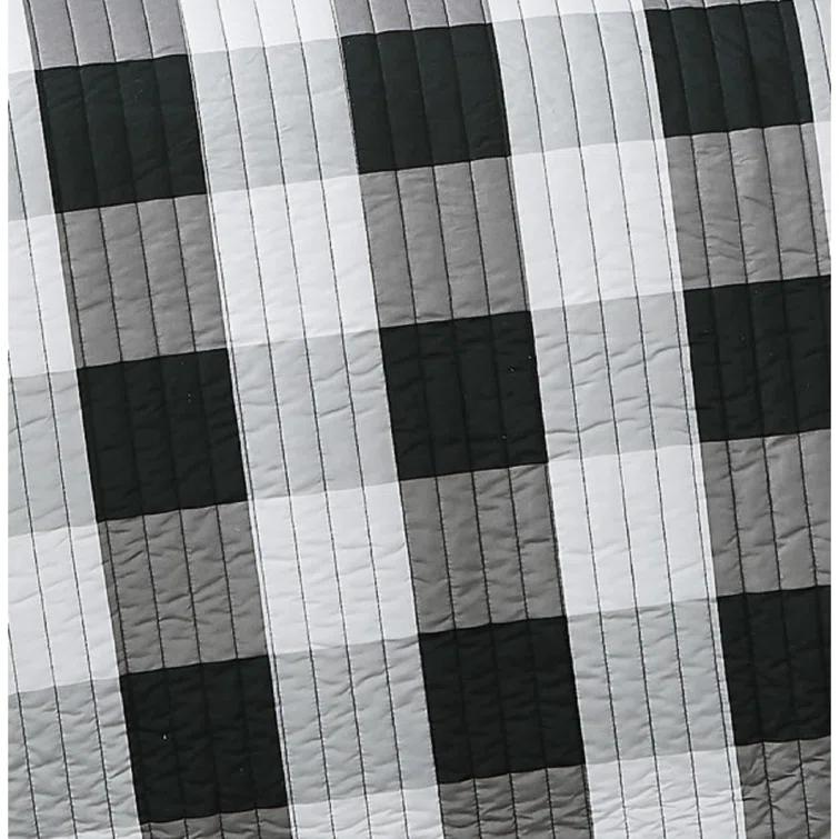 Truly Soft Buffalo Plaid Farmhouse / Country Plaid Quilt Set