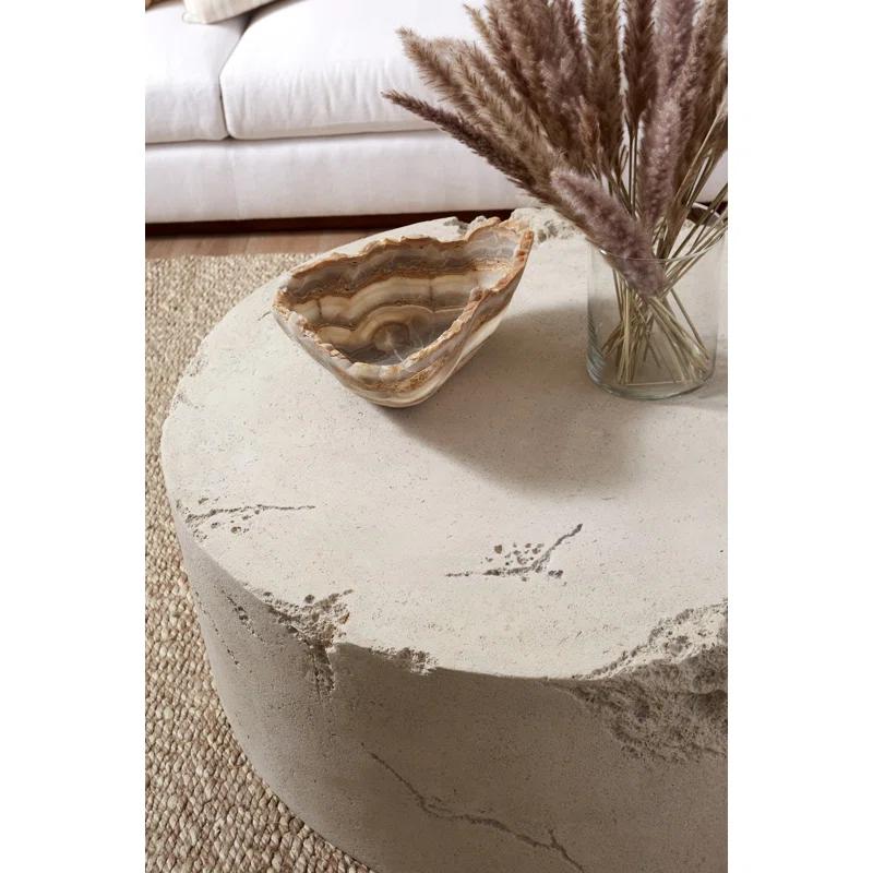 Phillips Collection Formation Coffee Table, Roman Stone