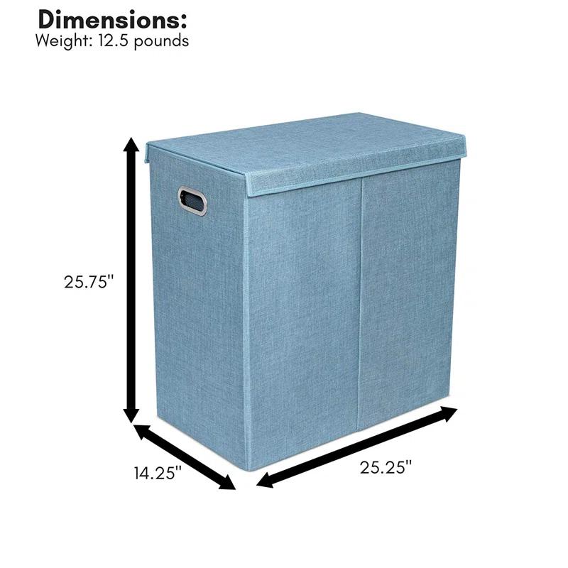 BirdRock Home Fabric Laundry Sorter with Handles