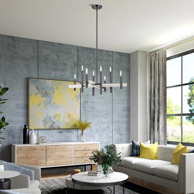 Wade Logan® Oiti 8 - Light Dimmable Chandelier