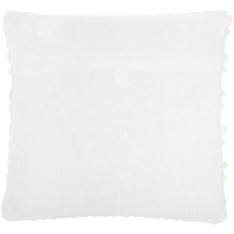 Mina Victory Striped Throw Pillow With Texture