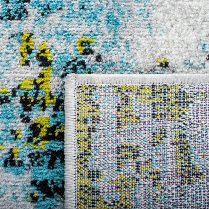 Trent Austin Design® Hollman Abstract Teal/Green/White Area Rug