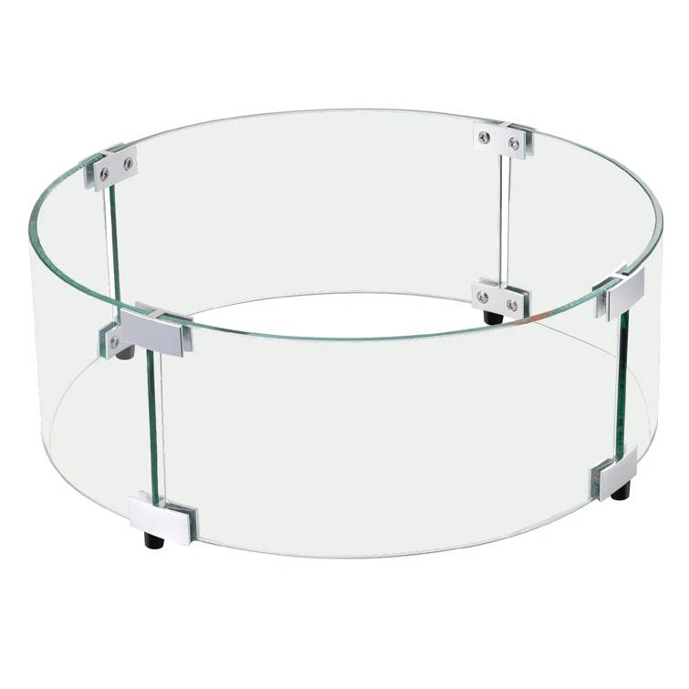 VEVOR Circle Stainless Steel Fire Pit Accessory (Set of 4)