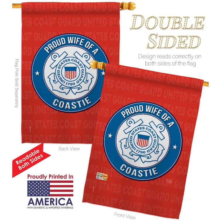 Breeze Decor Double Sided Polyester House Flag