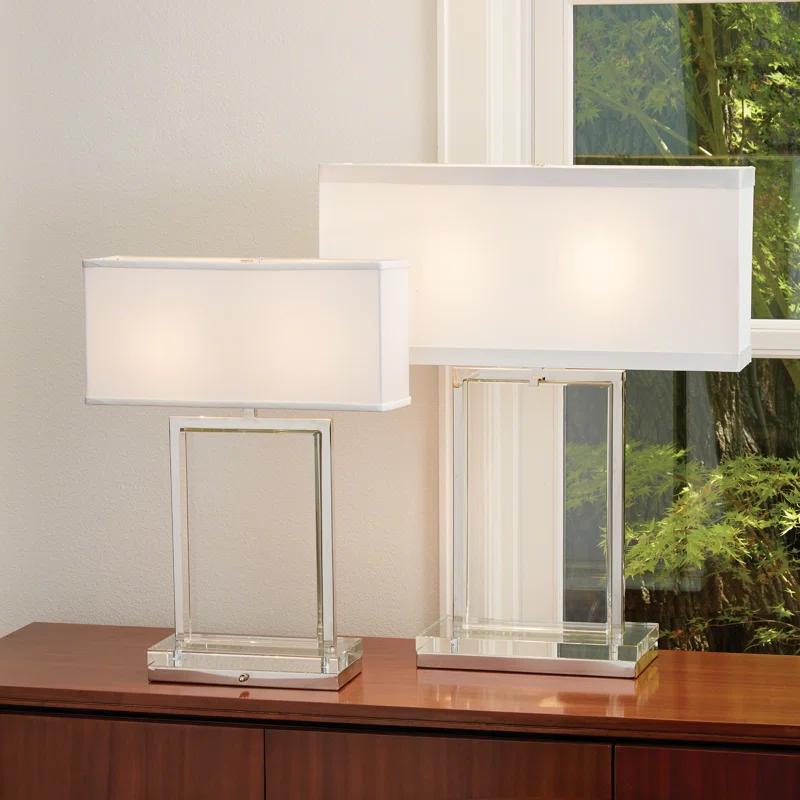 Global Views Crystal Slab Lamp