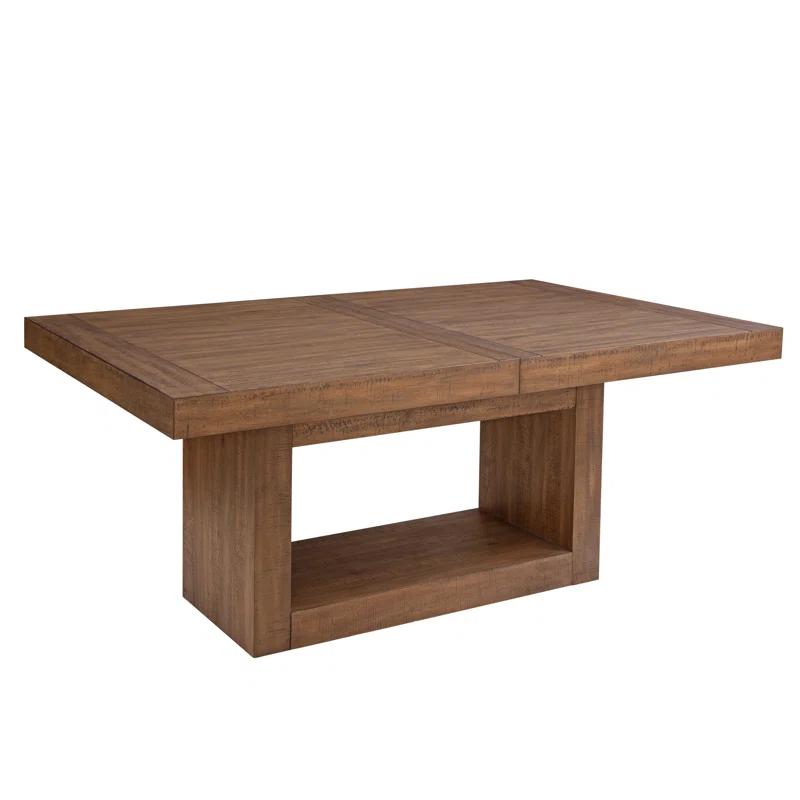 Latitude Run® Kameah Extendable Solid Wood Base Dining Table