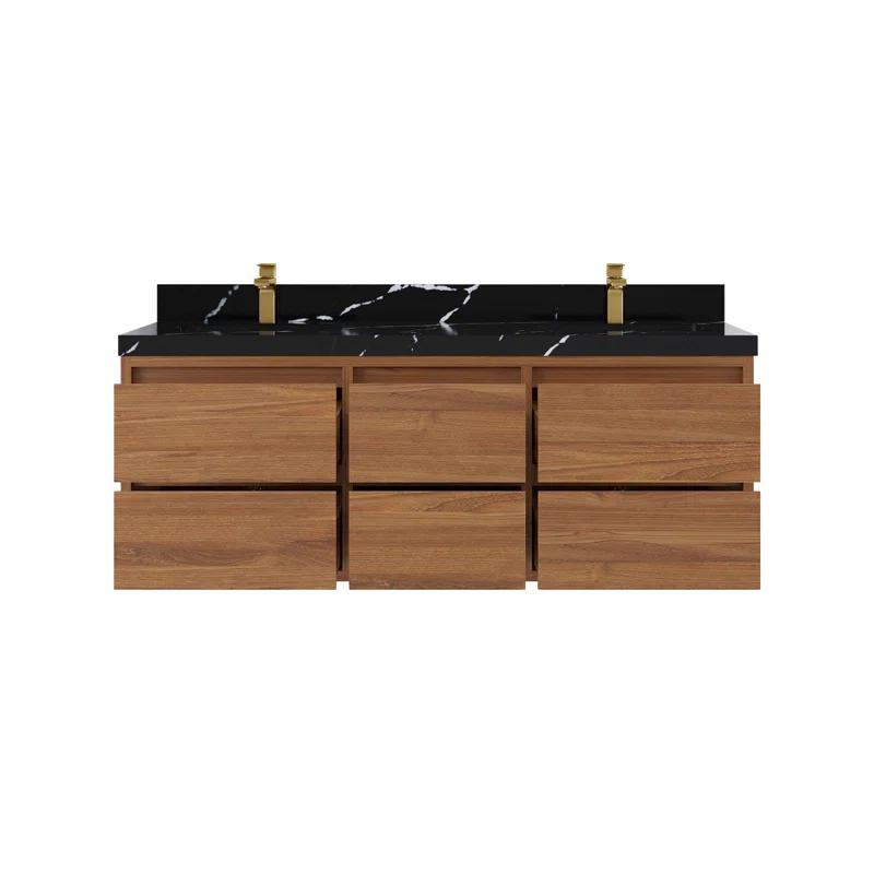 Willow Collections Madison 60'' Double Bathroom Vanity with Top