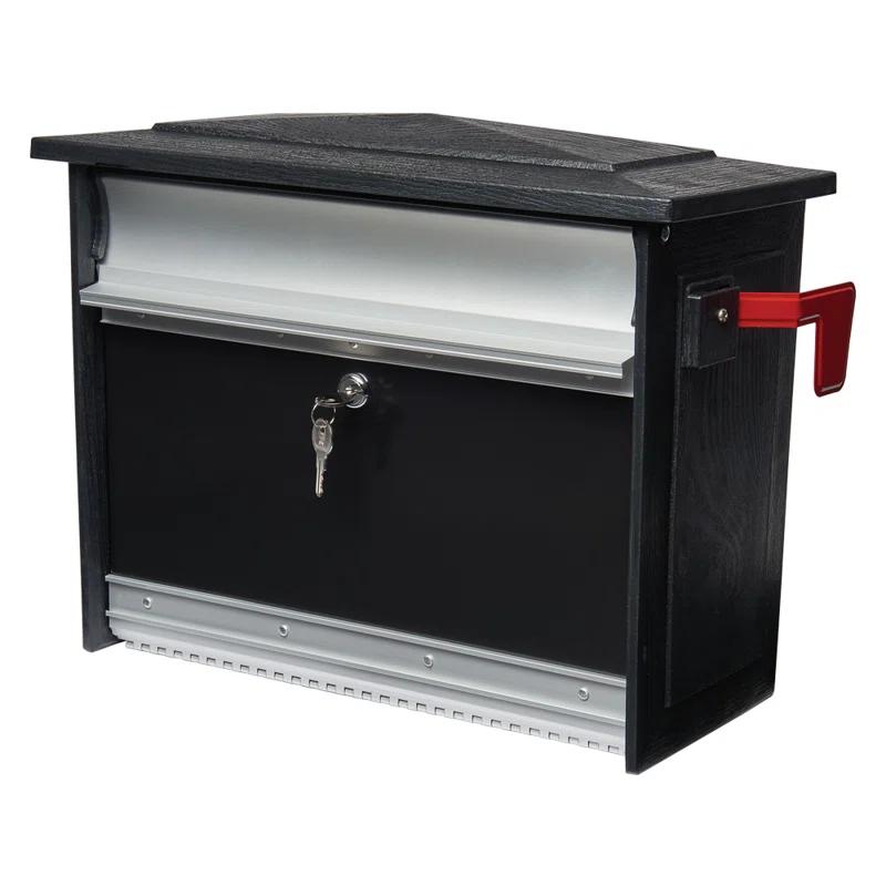 Architectural Mailboxes Mailsafe Locking Wall Mounted Mailbox